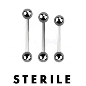 STERILE Titanium Barbell (5) 1.2x8mm