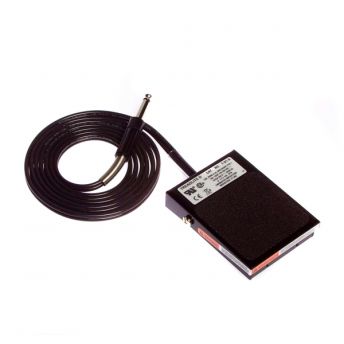 Eikon Treadlite Foot Switch with 1/4 inch Black Mono Wire